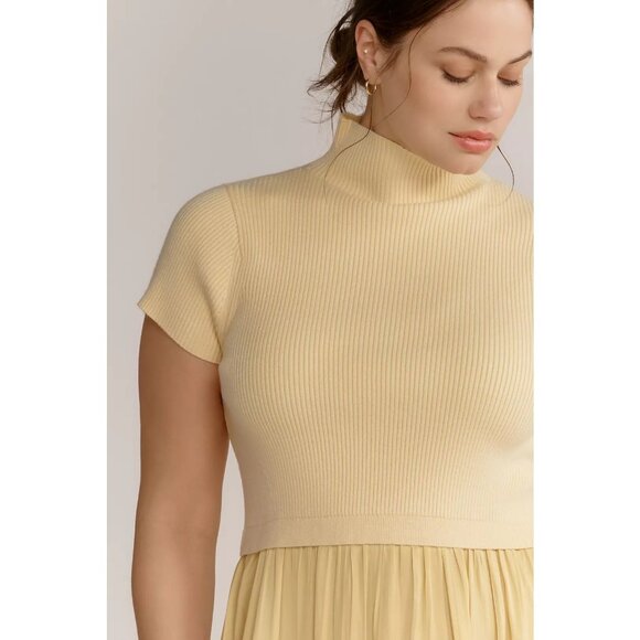 NWT Size 2X -Anthropologie The Thea Short Sleeve Twofer Mini Dress (NWT US$ 148) - Picture 4 of 14